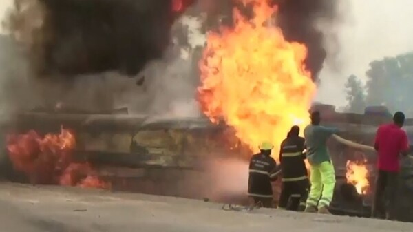 Increase in the Number of Victims Following the Fuel Station Explosion in Uganda