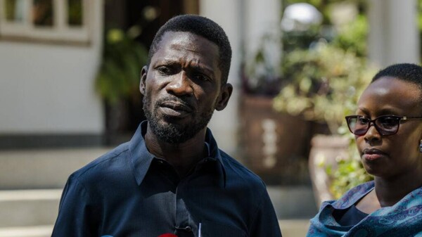 Wife of Ugandan opposition leader hospitalized